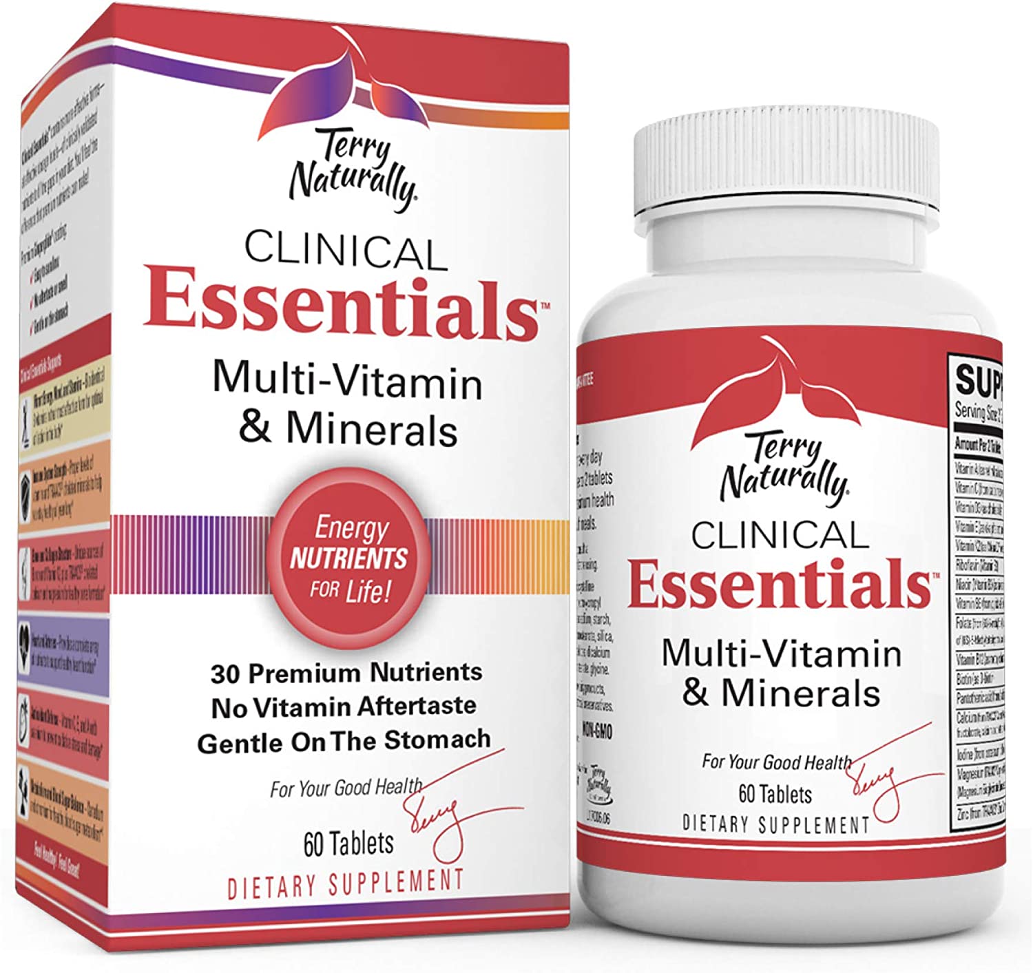 terry naturally clinical glutathione 60 tablets Terry Naturally Clinical Glutathione Antioxidant Supplement For High  Absorption Dietary main image 0