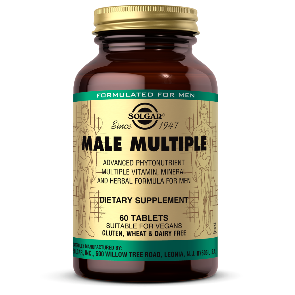 Solgar Male Multiple Tablets 60 Tab M And M Vitamins Llc