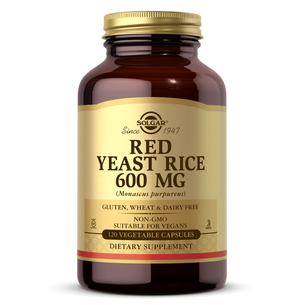 Solgar, Red Yeast Rice Vegetable Capsules 120 CAP M and M Vitamins, LLC