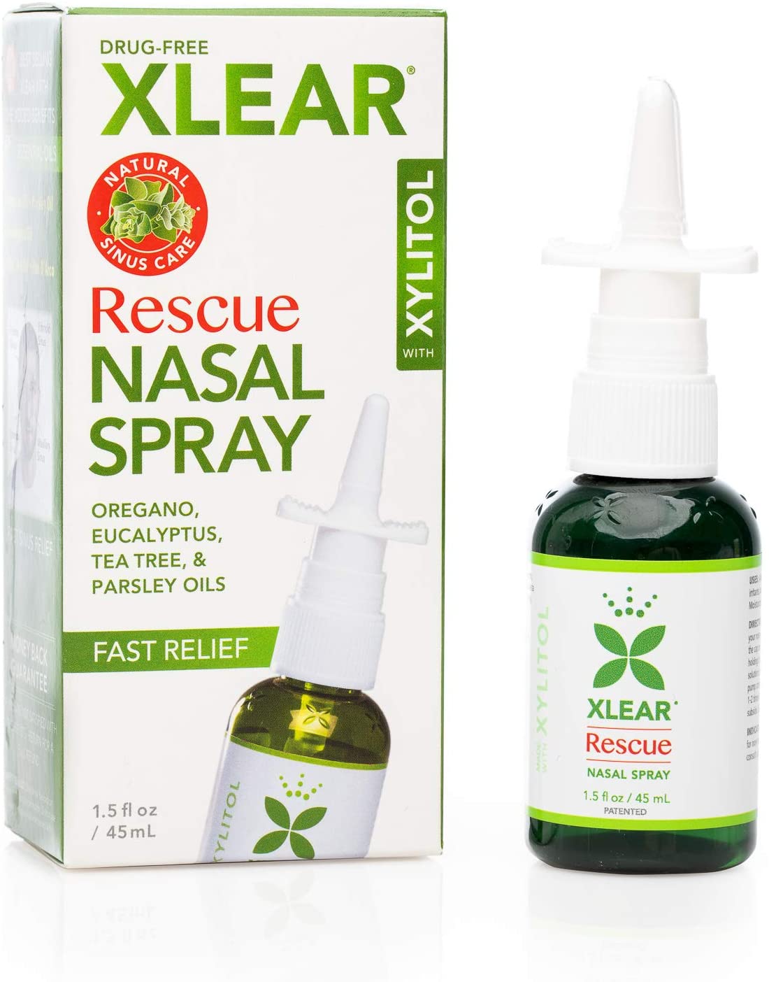 Xlear, Rescue Nasal Spray 1.5 Oz M and M Vitamins, LLC